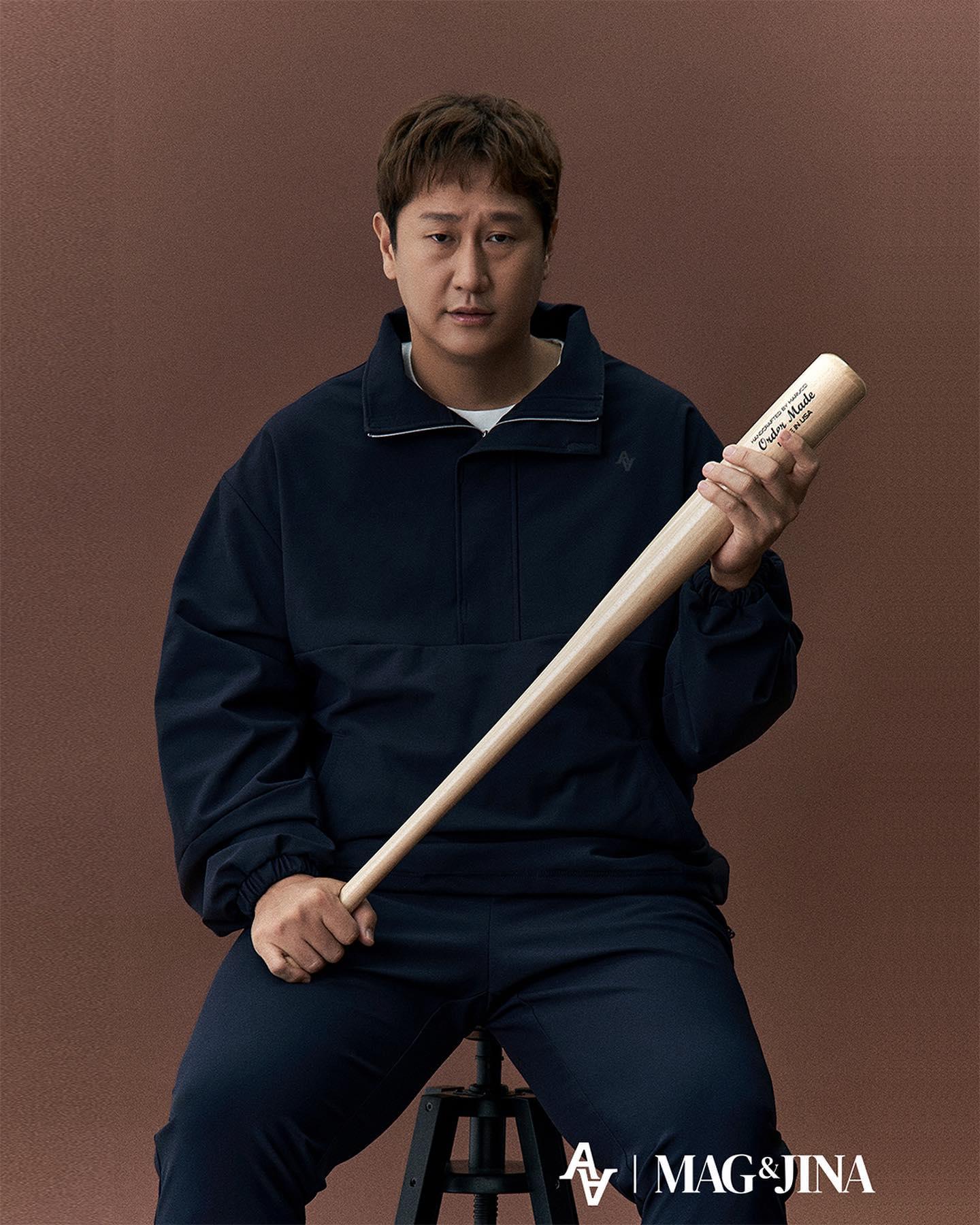 요즘 대세와 레전드 조합⚾️🤺 
아키클래식🏃🏻‍♀️🏃🏻🔥이대호 x 윤지수 편하게 @맞춰입기 #광고 이미지