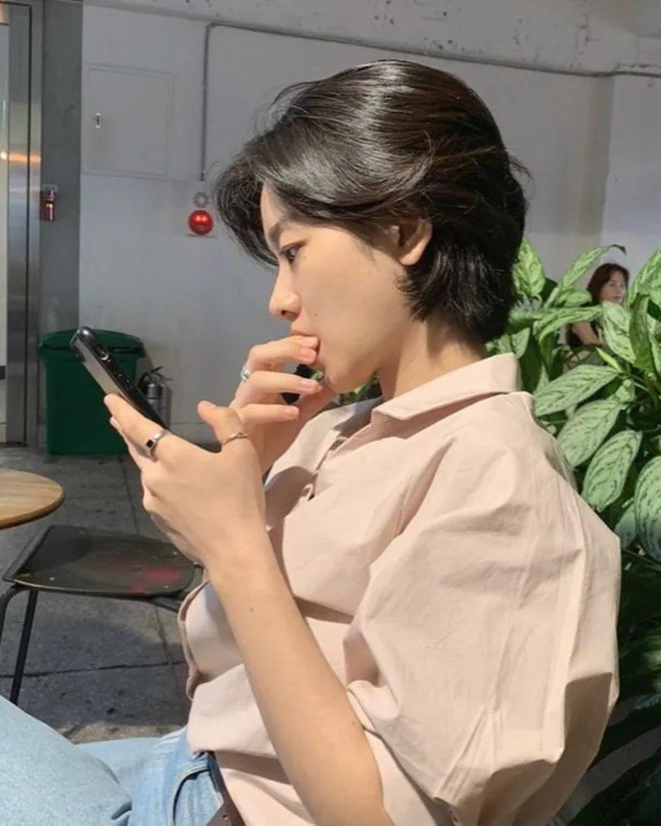 잘생쁨 숏컷 주영언니 델룩💙🤍 이미지3