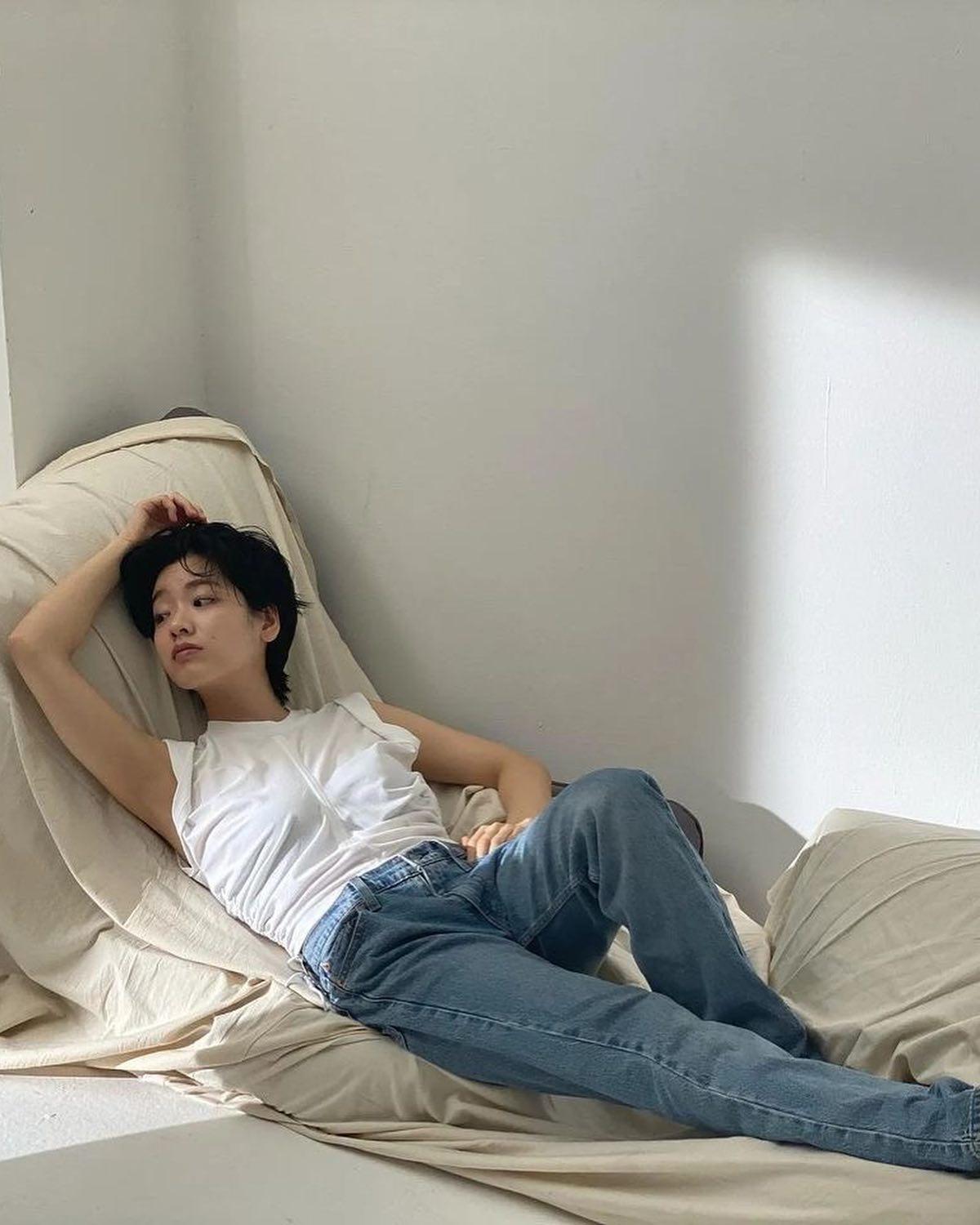 잘생쁨 숏컷 주영언니 델룩💙🤍 이미지5