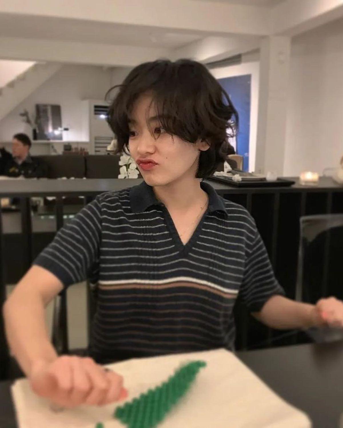 잘생쁨 숏컷 주영언니 델룩💙🤍 이미지8