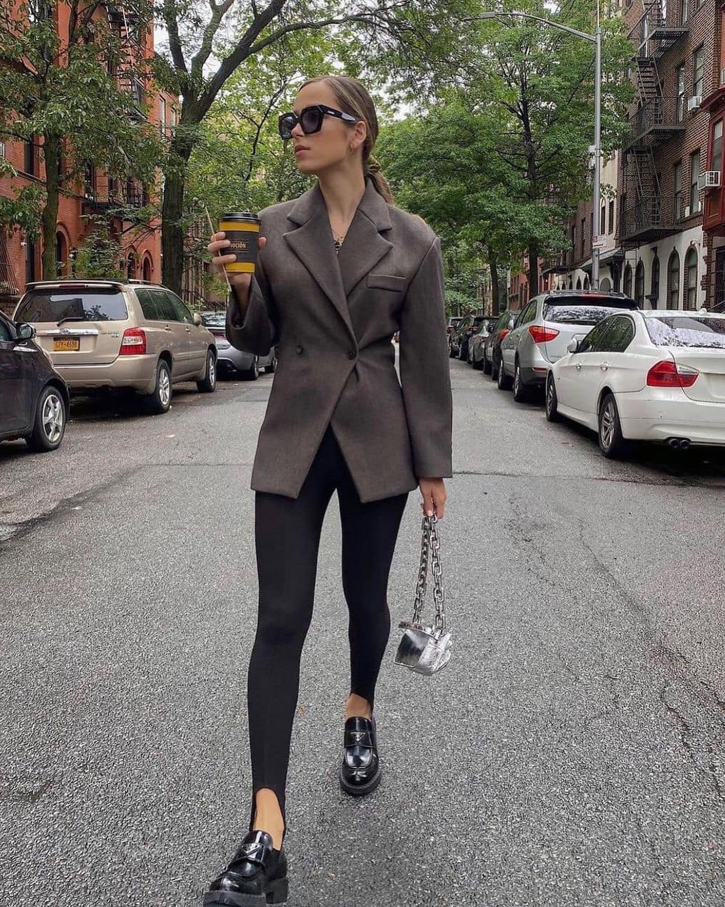 언니들 로퍼 코디 참고해👞🖤 이미지4