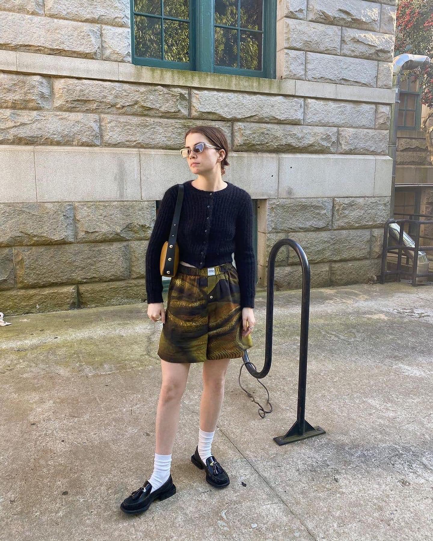 언니들 로퍼 코디 참고해👞🖤 이미지5