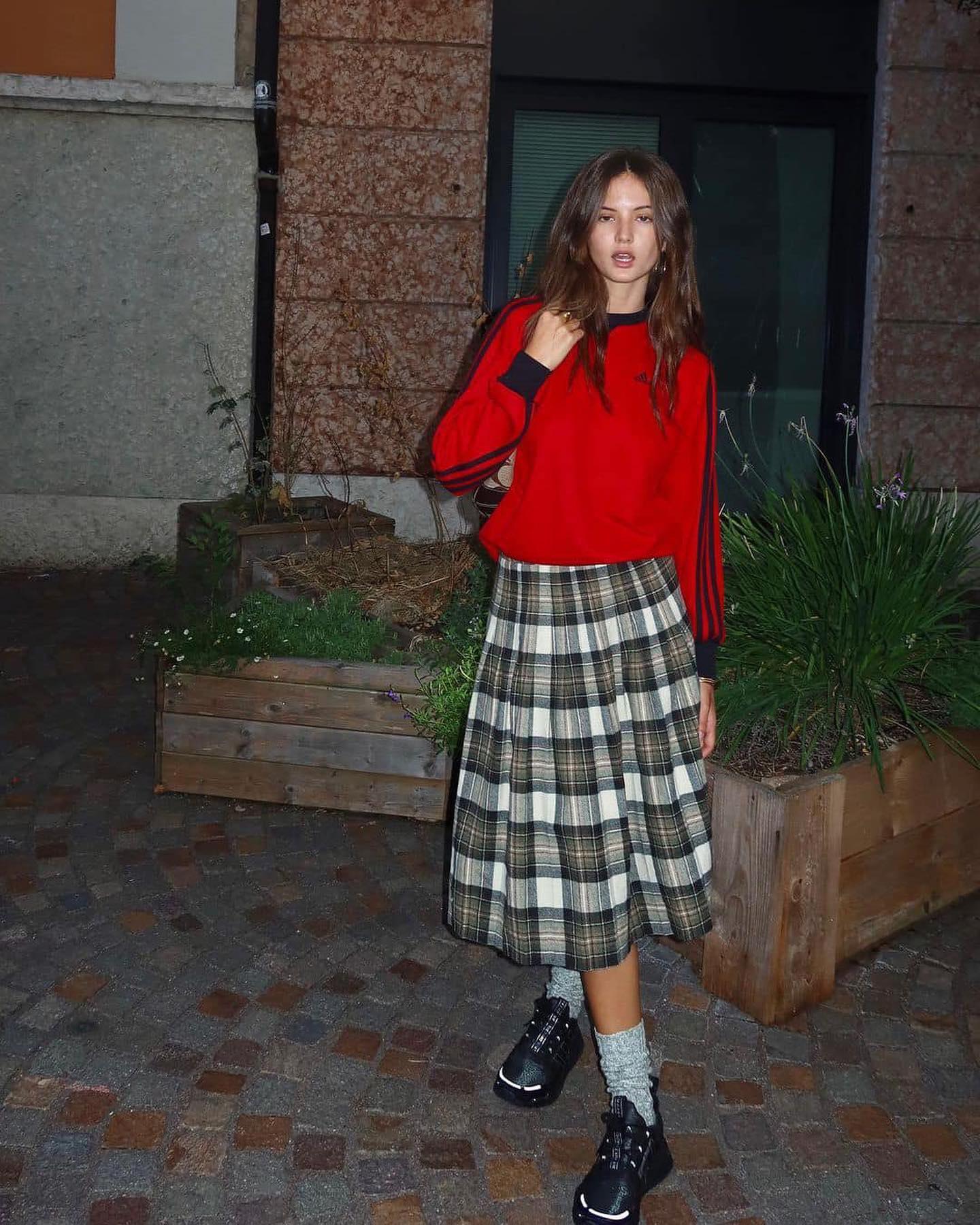 이번 겨울은 맥시스커트❤️🖤 이미지
