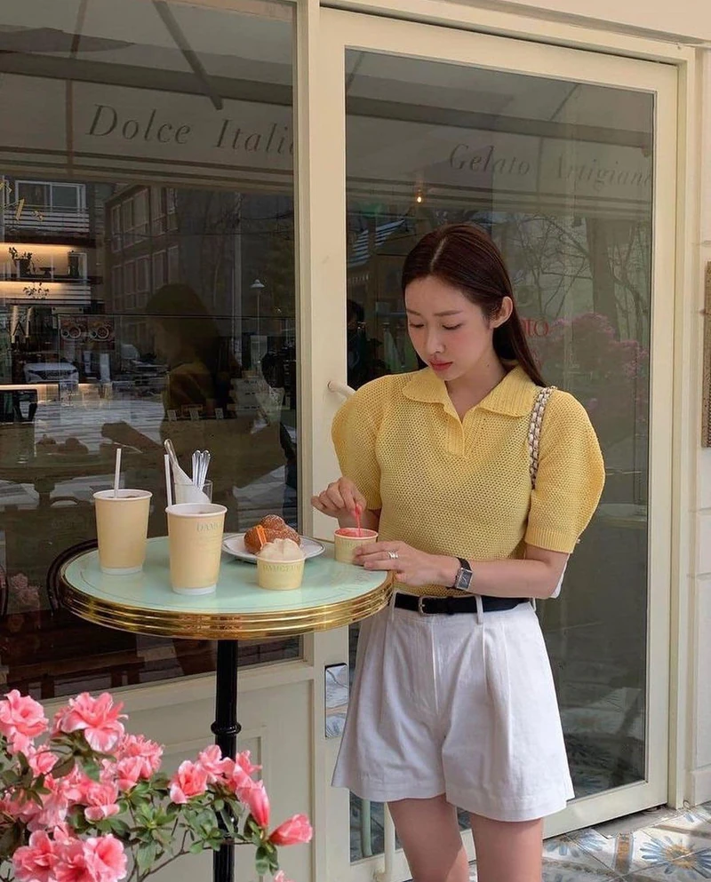 언니들도 즐겨입는 카라티👕🤍 이미지1