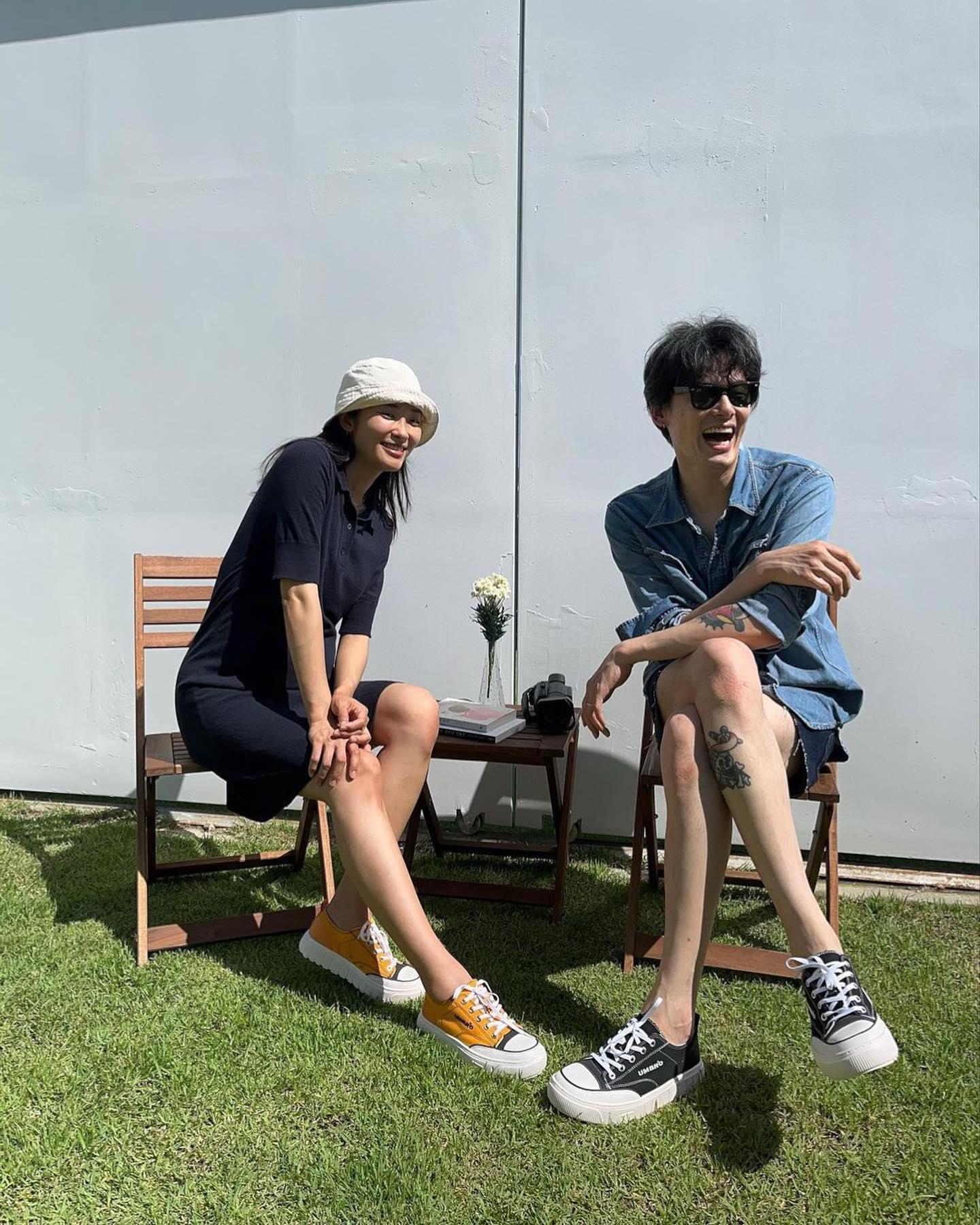 넘 예쁜 커플코디💛🖤@하고싶어 이미지