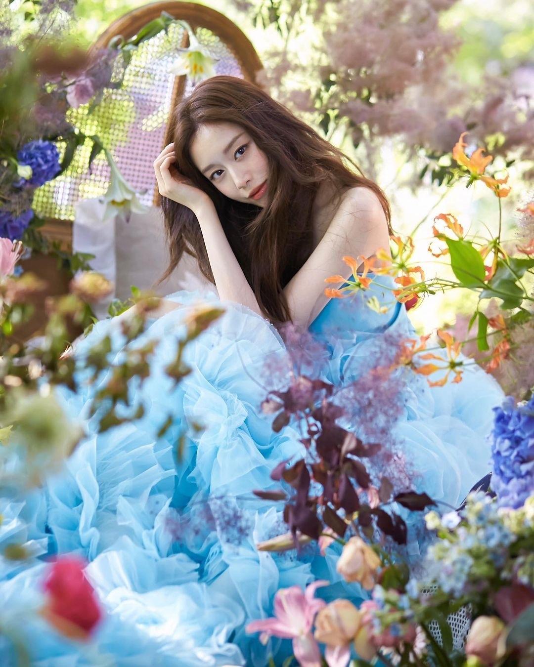 미녀와 내야수 결혼👸🏻지연 웨딩룩 이미지"