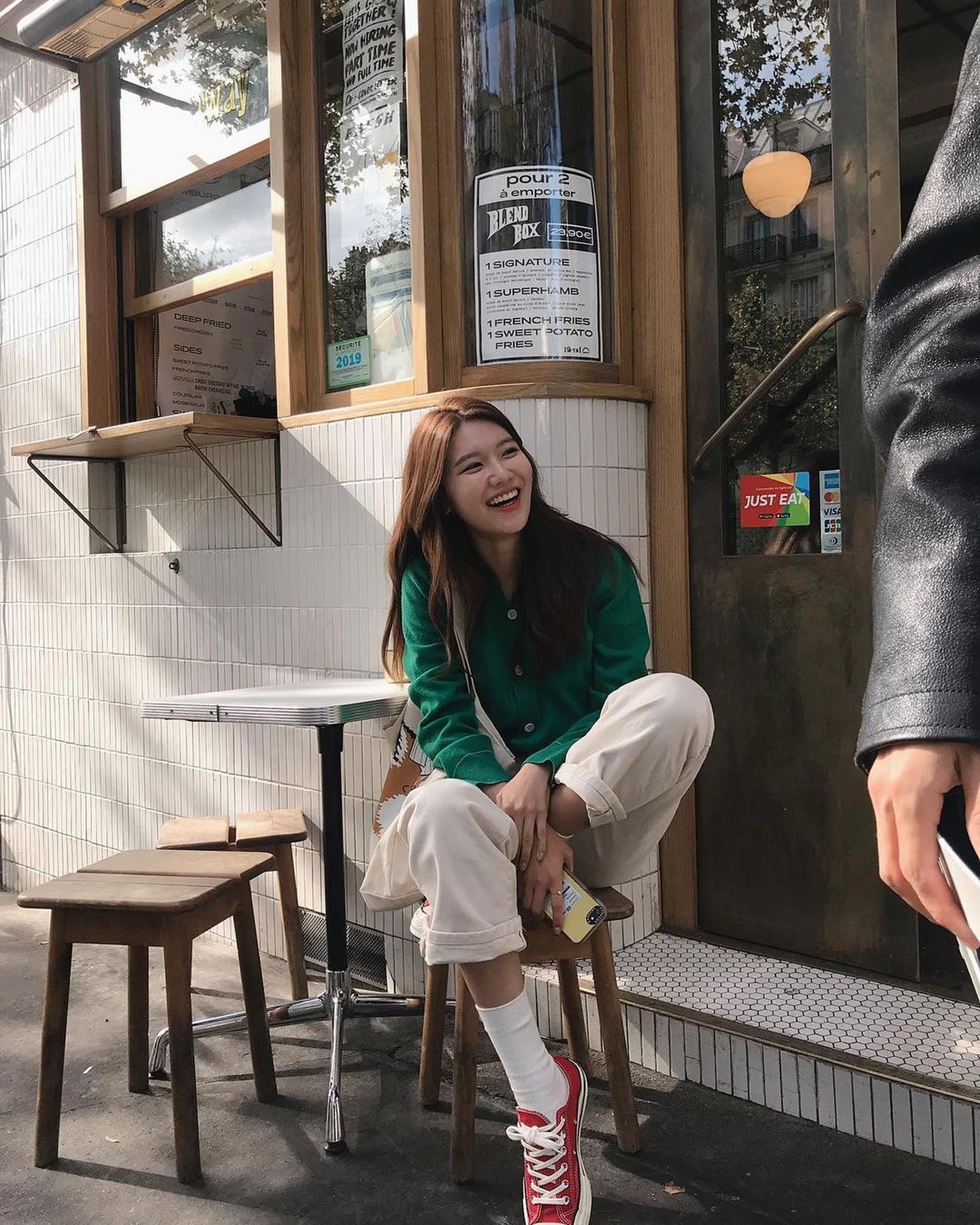 컨버스 곁들인🍁🎨가을 색감 참고 이미지