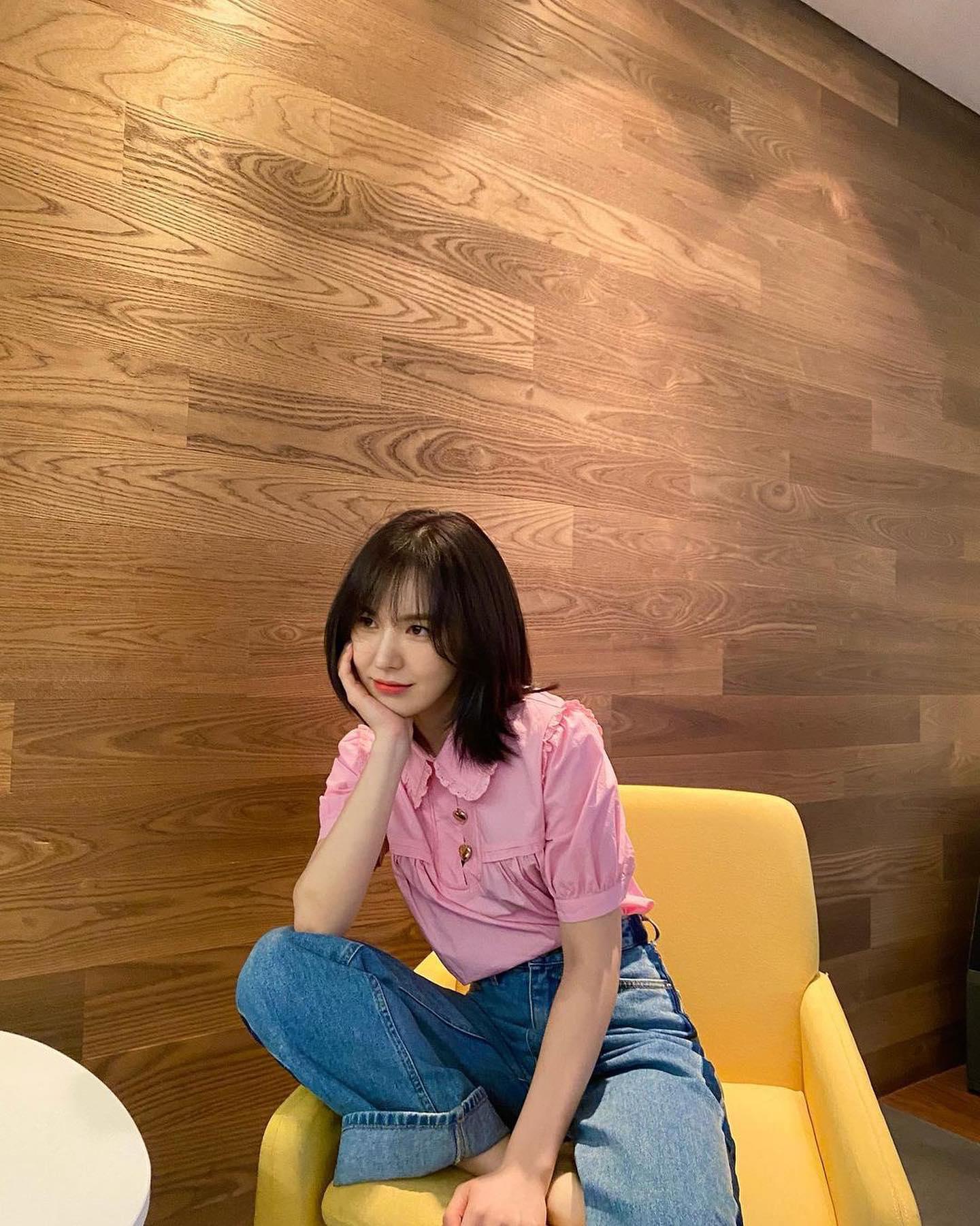 중단발 허쉬컷 정석👸🏻❤️웬디 이미지