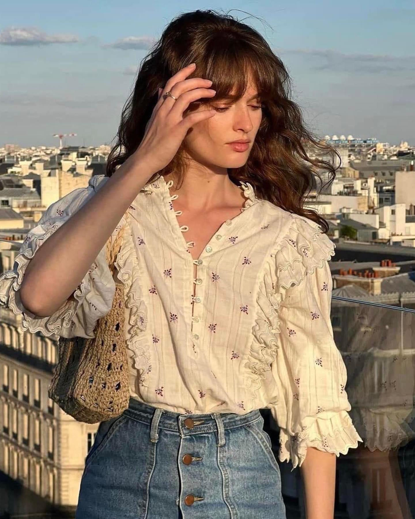 예쁜 블라우스 입을래🤍💕 이미지