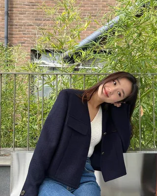연재언니 가을룩💙🤍@다예뻐 이미지