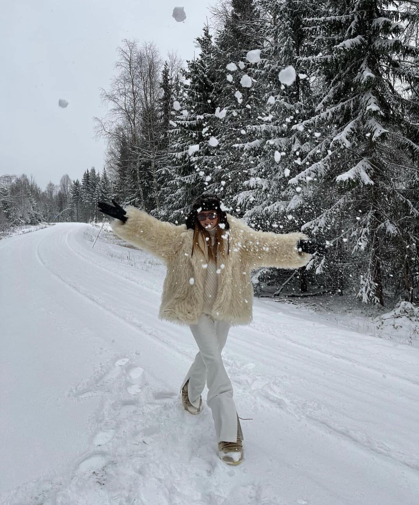 첫눈 언제와❄️☃️ 이미지