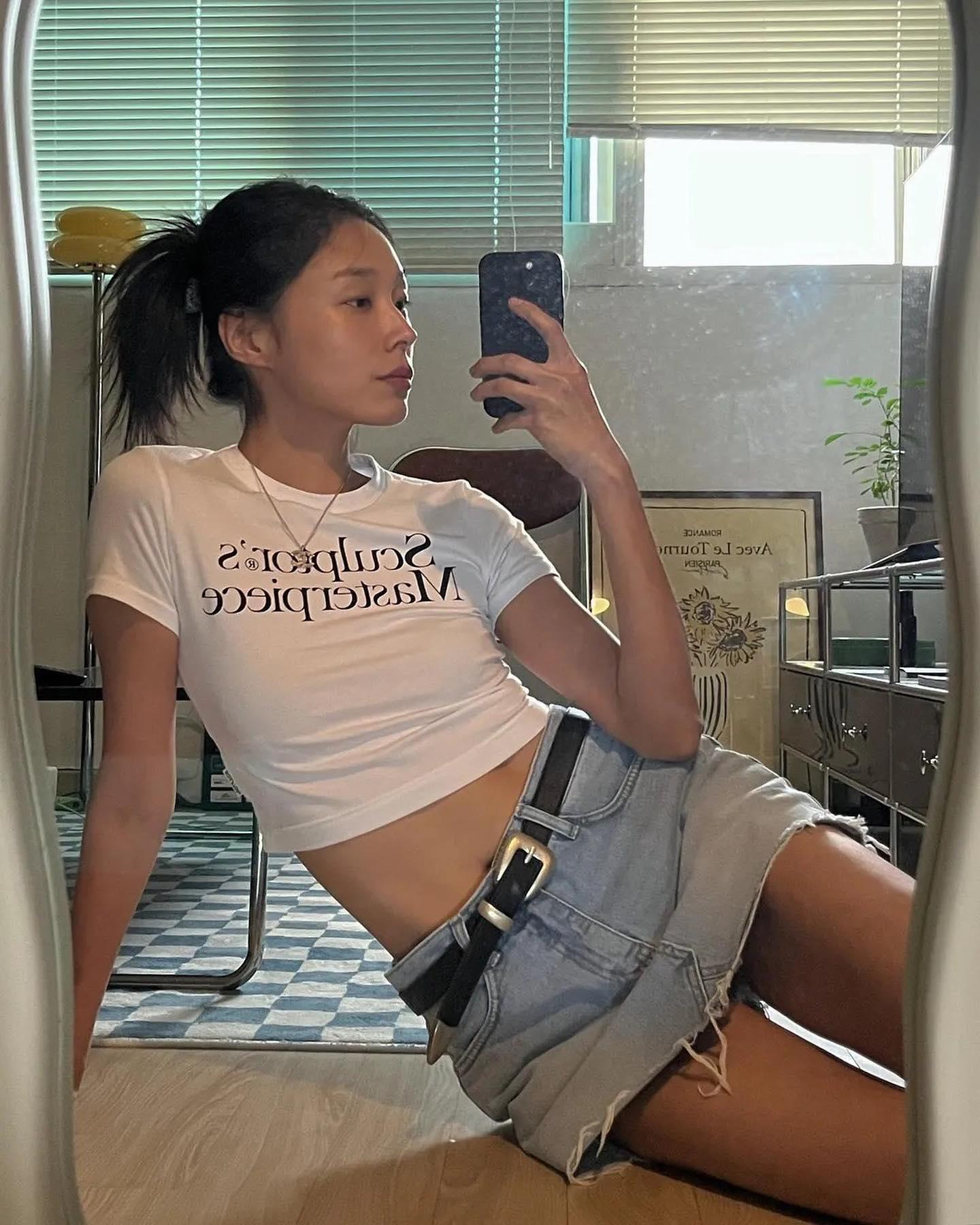 소현언니 여름 반팔 데일리👕🤍 이미지