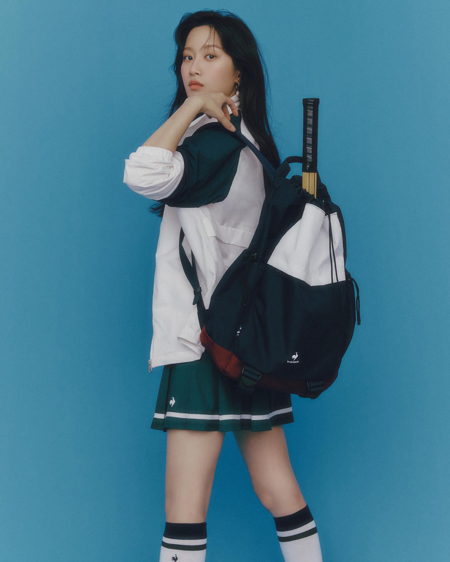 가영언니💚🤍프렌치 테니스룩
르꼬끄 x 문가영 22FW🎾🇫🇷고급진 테린이들 @모여 #광고 이미지5