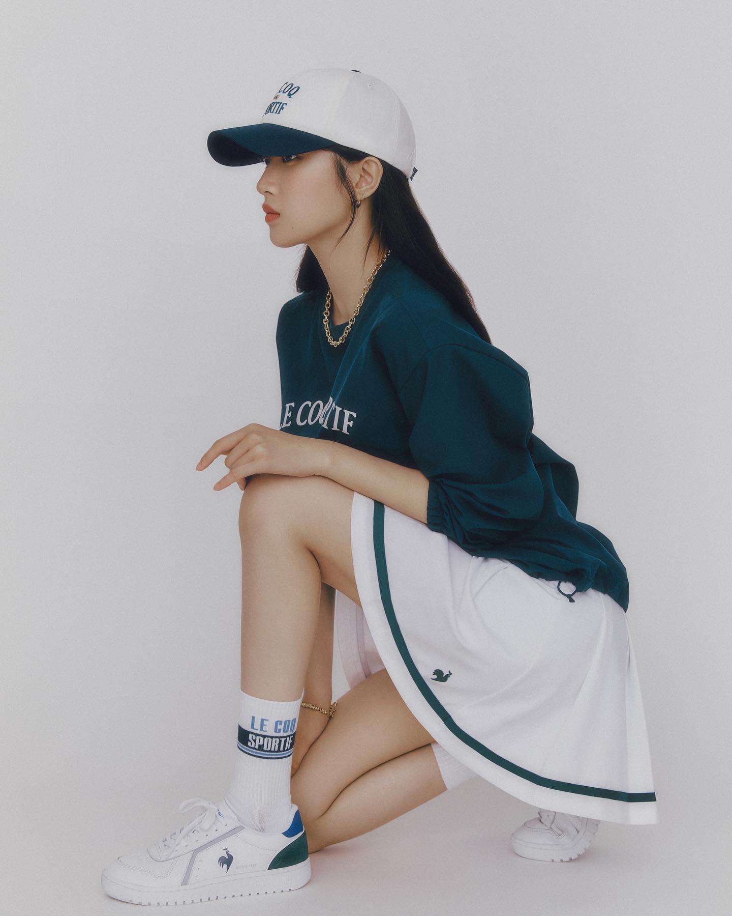 가영언니💚🤍프렌치 테니스룩
르꼬끄 x 문가영 22FW🎾🇫🇷고급진 테린이들 @모여 #광고 이미지9