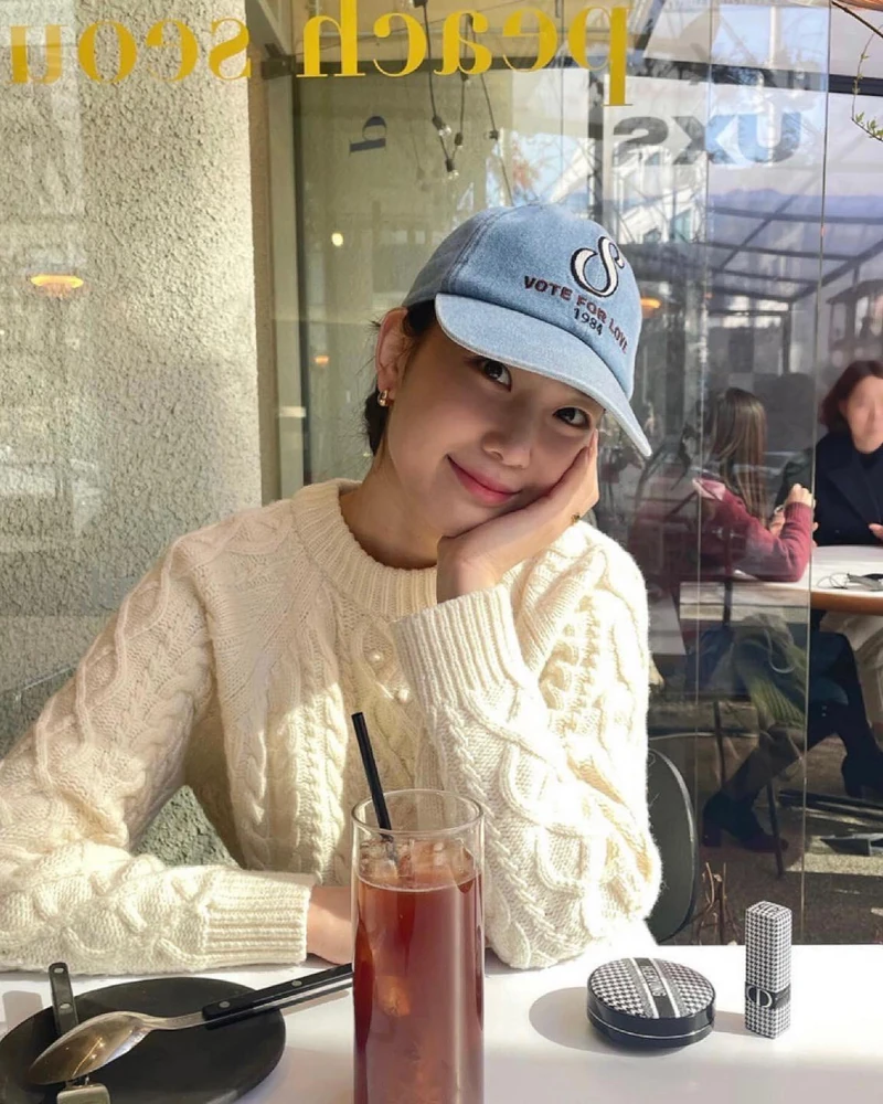 언니들 가을 코디🧢❣️포인트 볼캡 이미지2