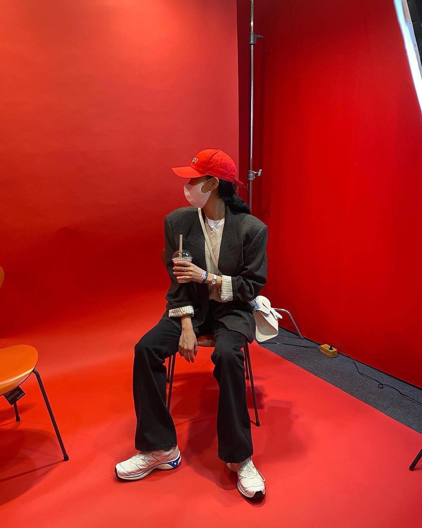 언니들 가을 코디🧢❣️포인트 볼캡 이미지