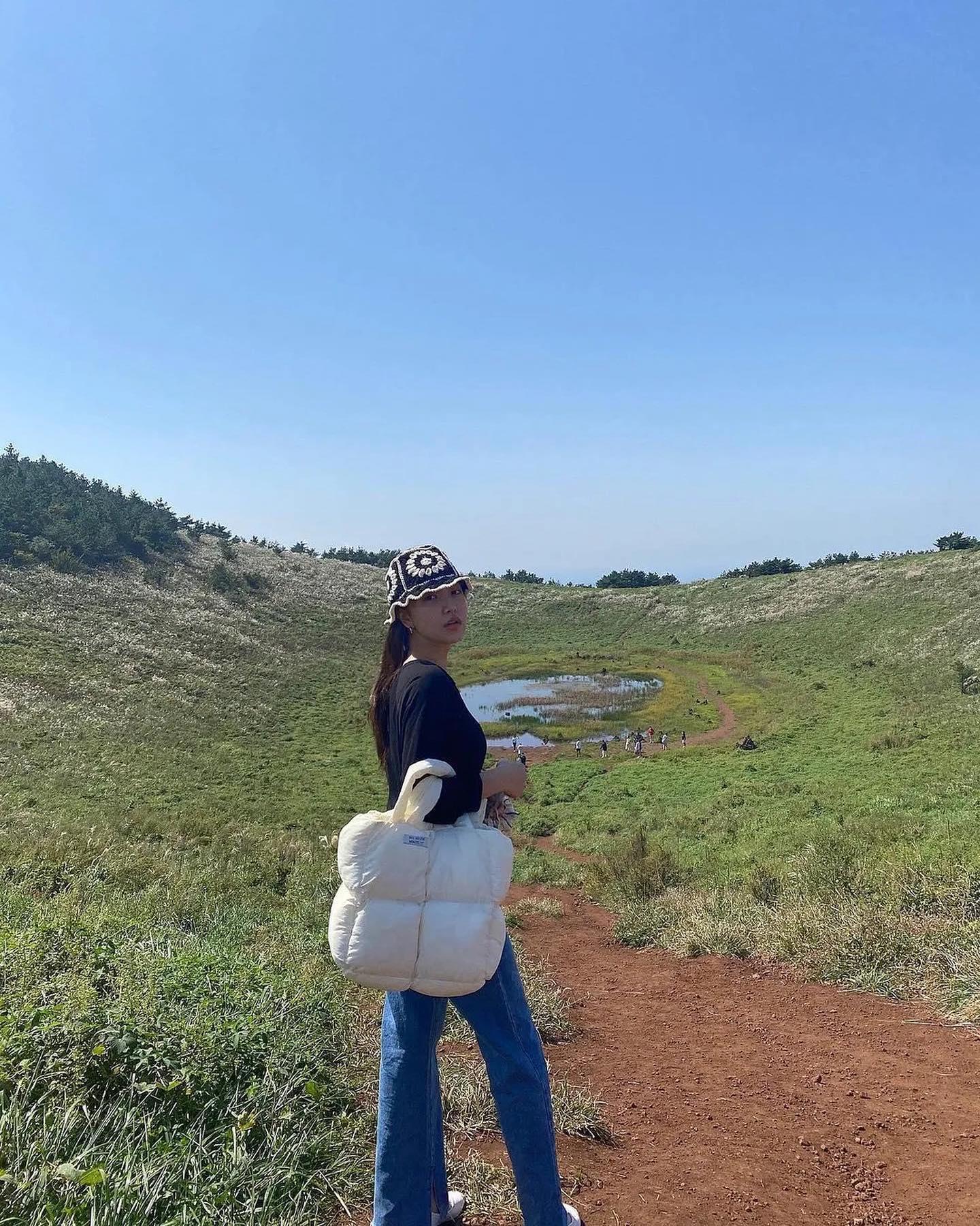 여름 포인트로👒🫶🏻 크로셰 버킷햇 이미지"