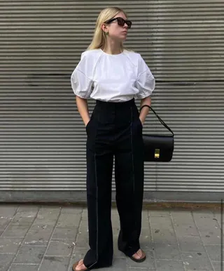 취향저격🤍🖤슬랙스 코디🙈 이미지