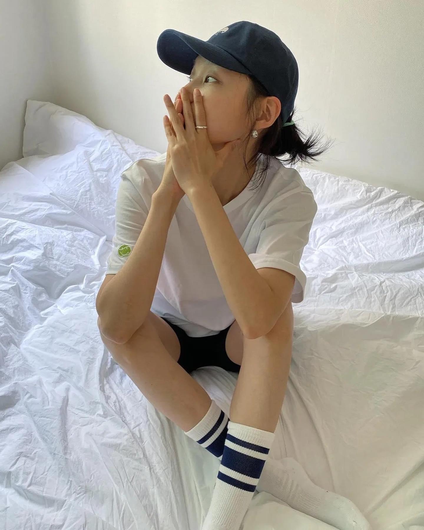 언니들의 네이비 볼캡 여름맛🧢💙 이미지7