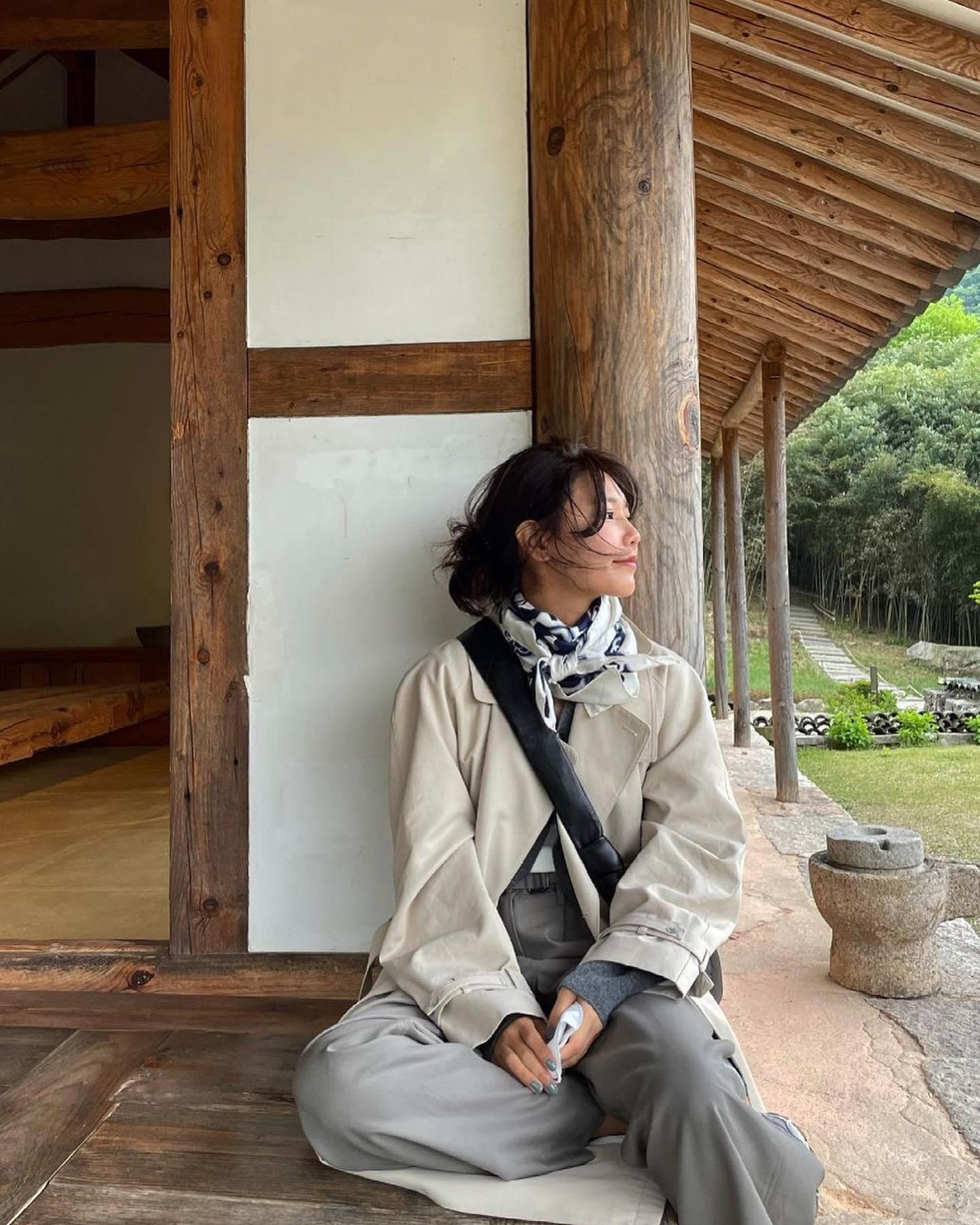 수영언니의 트렌치룩🍁🧥🤎 이미지