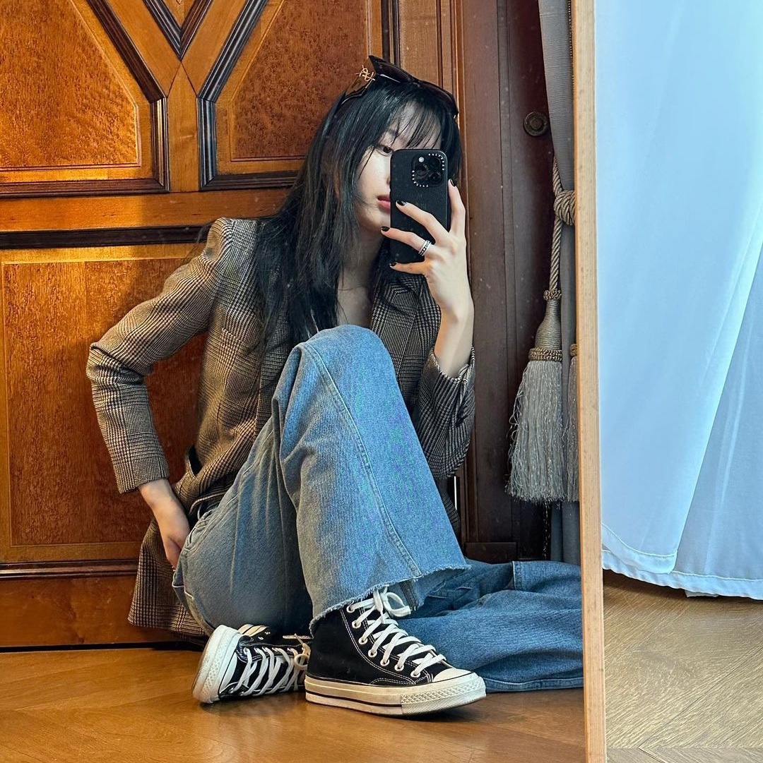 언제 어디서나 컨버스 매치해👀💗​ 이미지