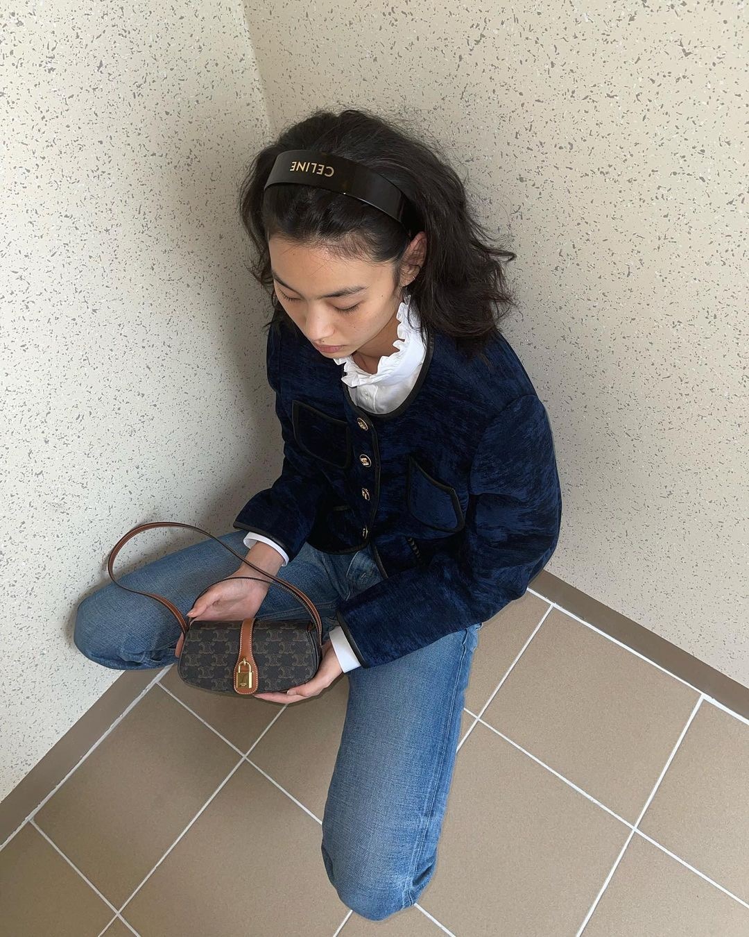 확실한 포인트 셀린느 머리띠👩🏻‍🦰🤎​ 이미지