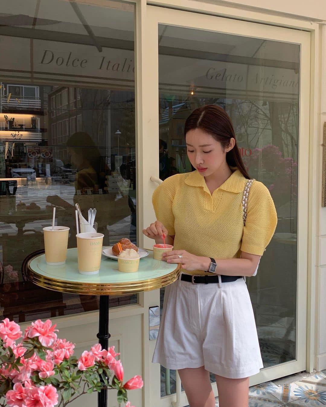 정원언니 반팔룩@참고하기💛 이미지