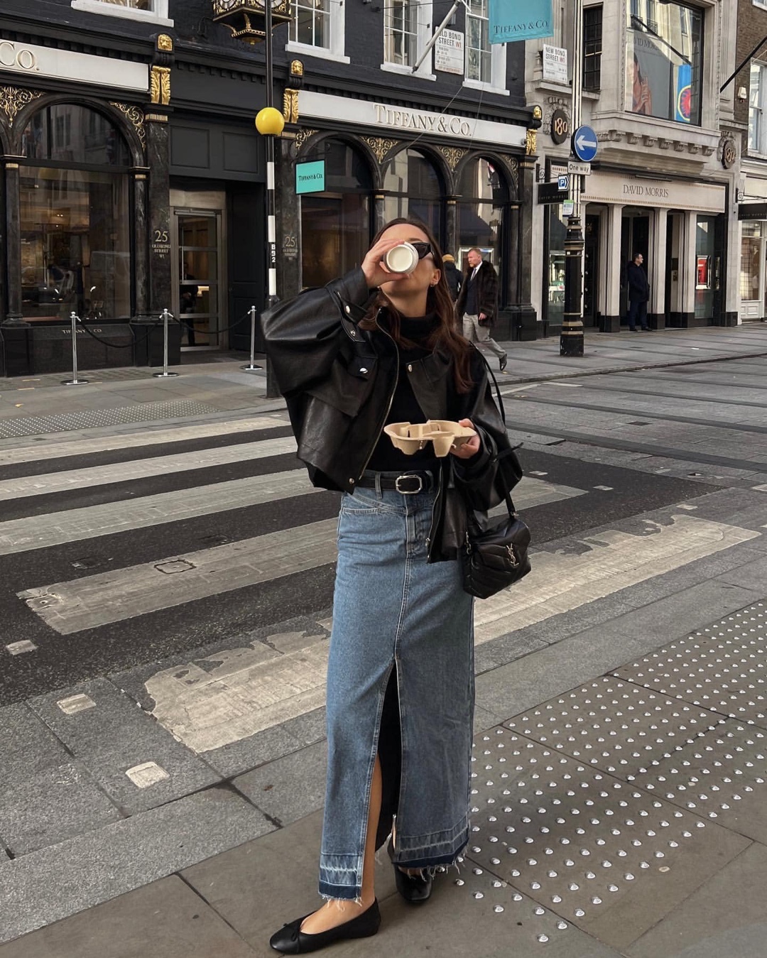 데일리도 멋있게💙데님 롱스커트​ 이미지