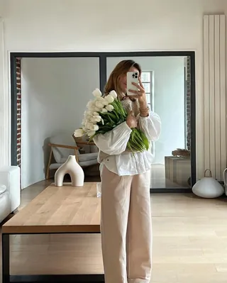 봄🌸 꽃들고 데일리룩 남겨📸 이미지