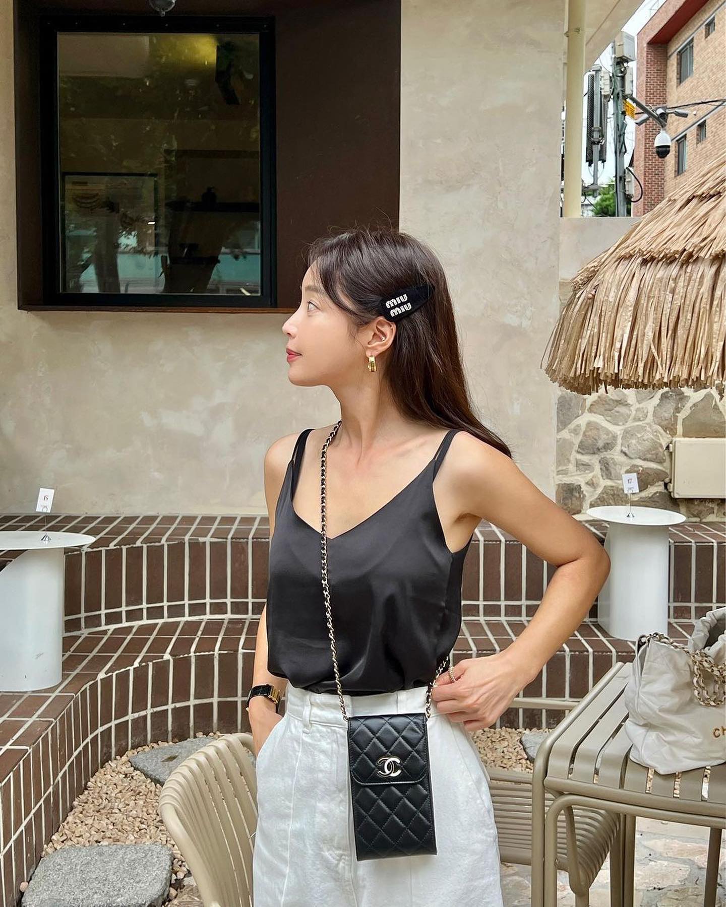 미우미우 핀으로 옆태 완성🧚🏻💕 이미지