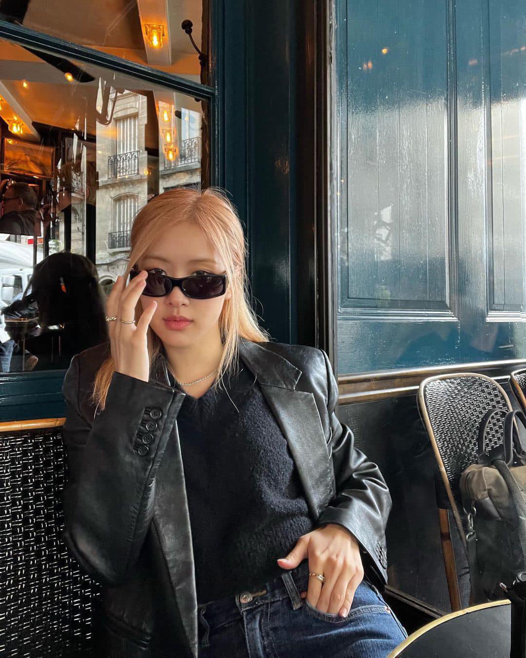 언니들의 레더자켓 패숀🦇🖤 이미지
