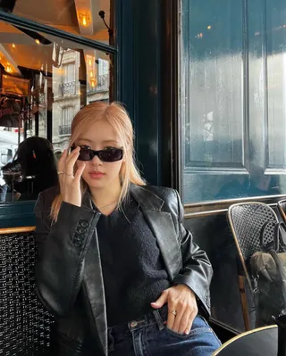 언니들의 레더자켓 패숀🦇🖤 이미지