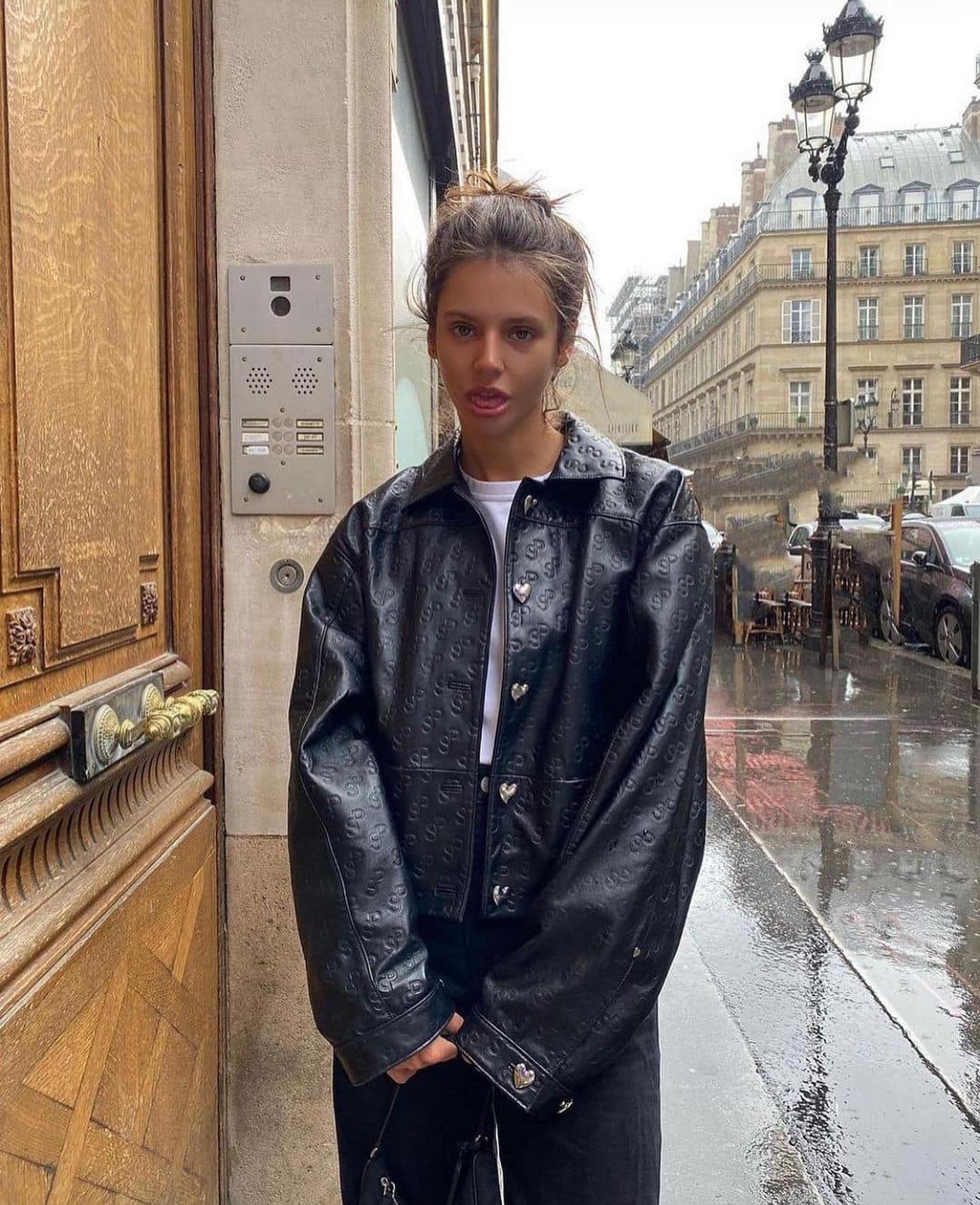 곧 필요한 레더자켓@참고해🖤 이미지