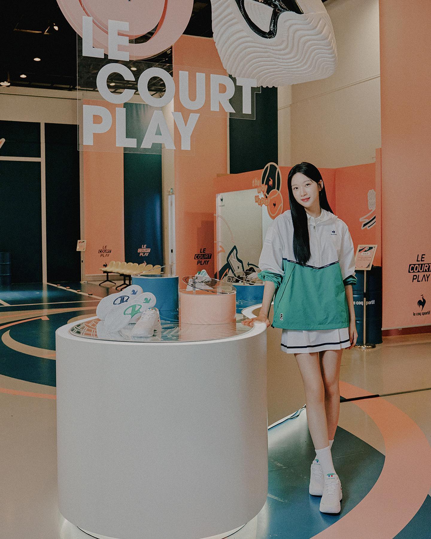 청순 가영언니처럼 테니스룩🎾☀️
4/9까지 르꼬끄 서울숲 테니스 팝업🌳@같이가 #광고
-
🎾 르꼬끄(@lecoqkorea) 서울숲 팝업 스토어
• 장소: 서울숲 언더스탠드에비뉴 아트스탠드
• 운영 시간
- 4/5(수) 오후 2:00 - 오후 6:00
- 4/6(목)~4/9(일) 오전 10:00 - 오후 8:00 이미지5