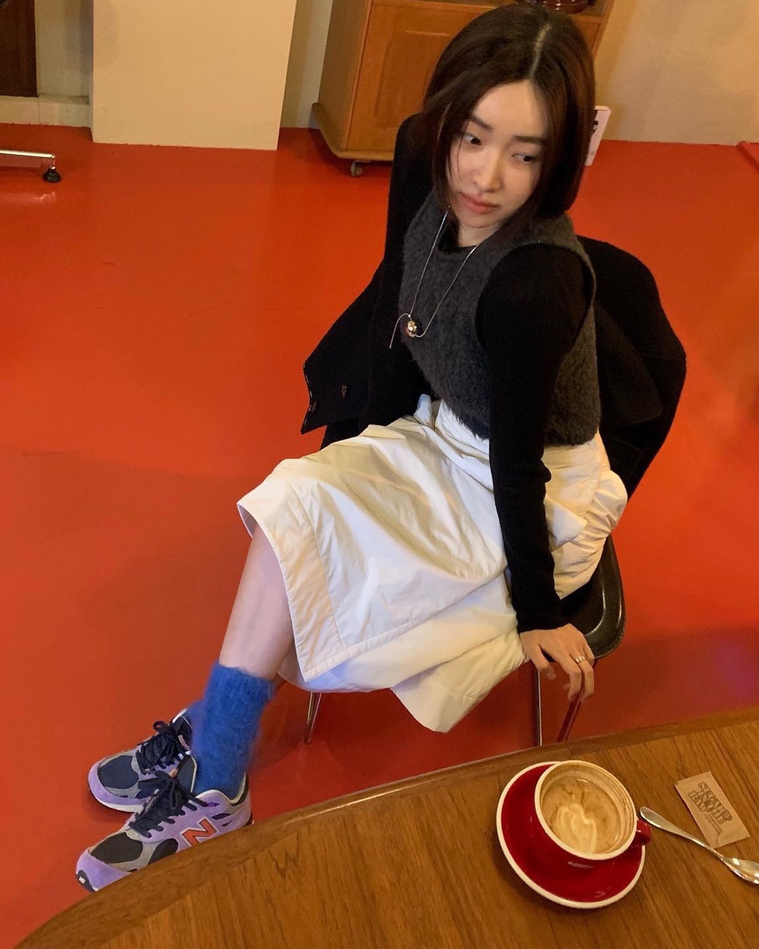 차차언니 뉴발란스 운동화픽👟🤎​ 이미지