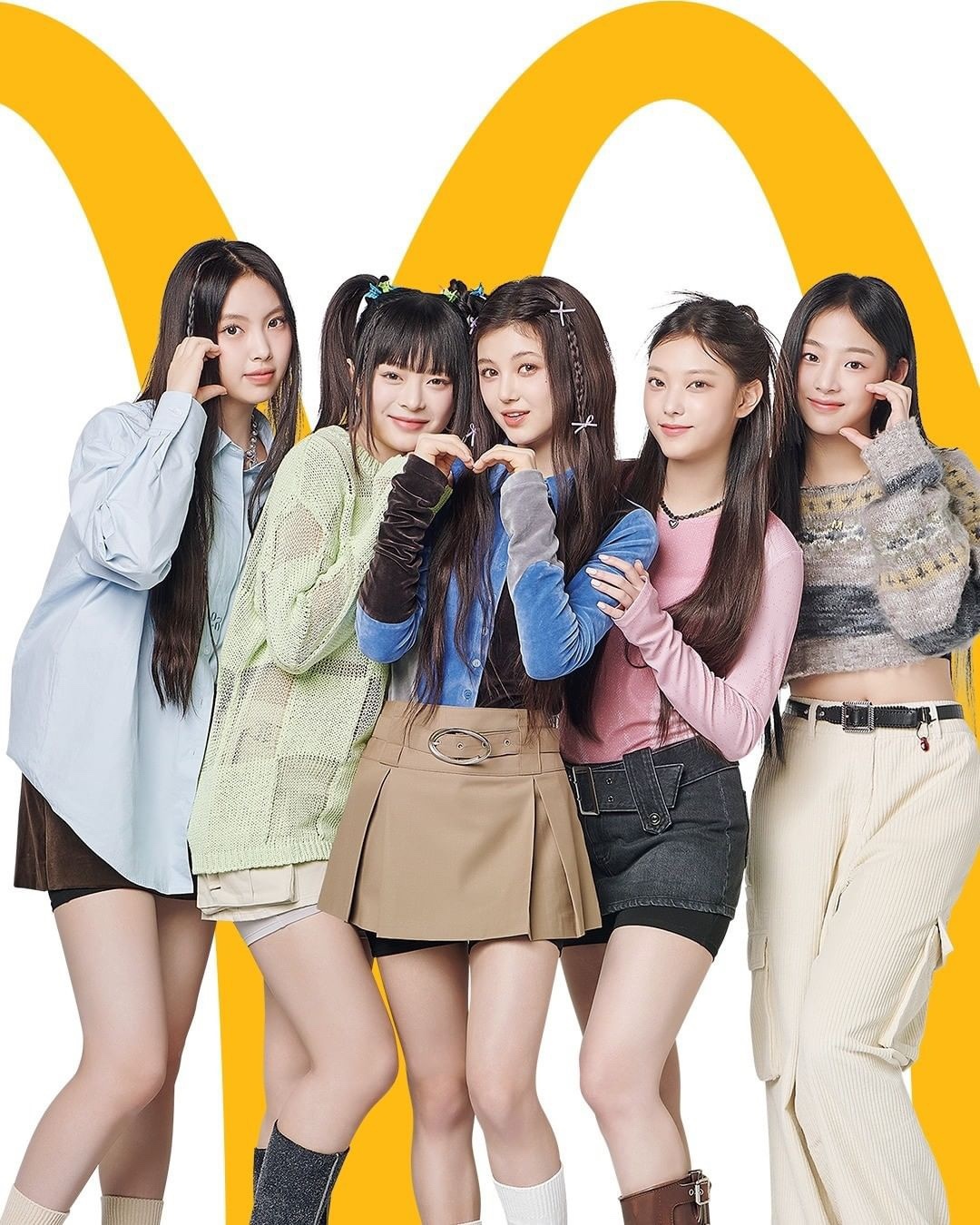 맥날 x 뉴진스🍟💛폼 미쳤다​ 이미지