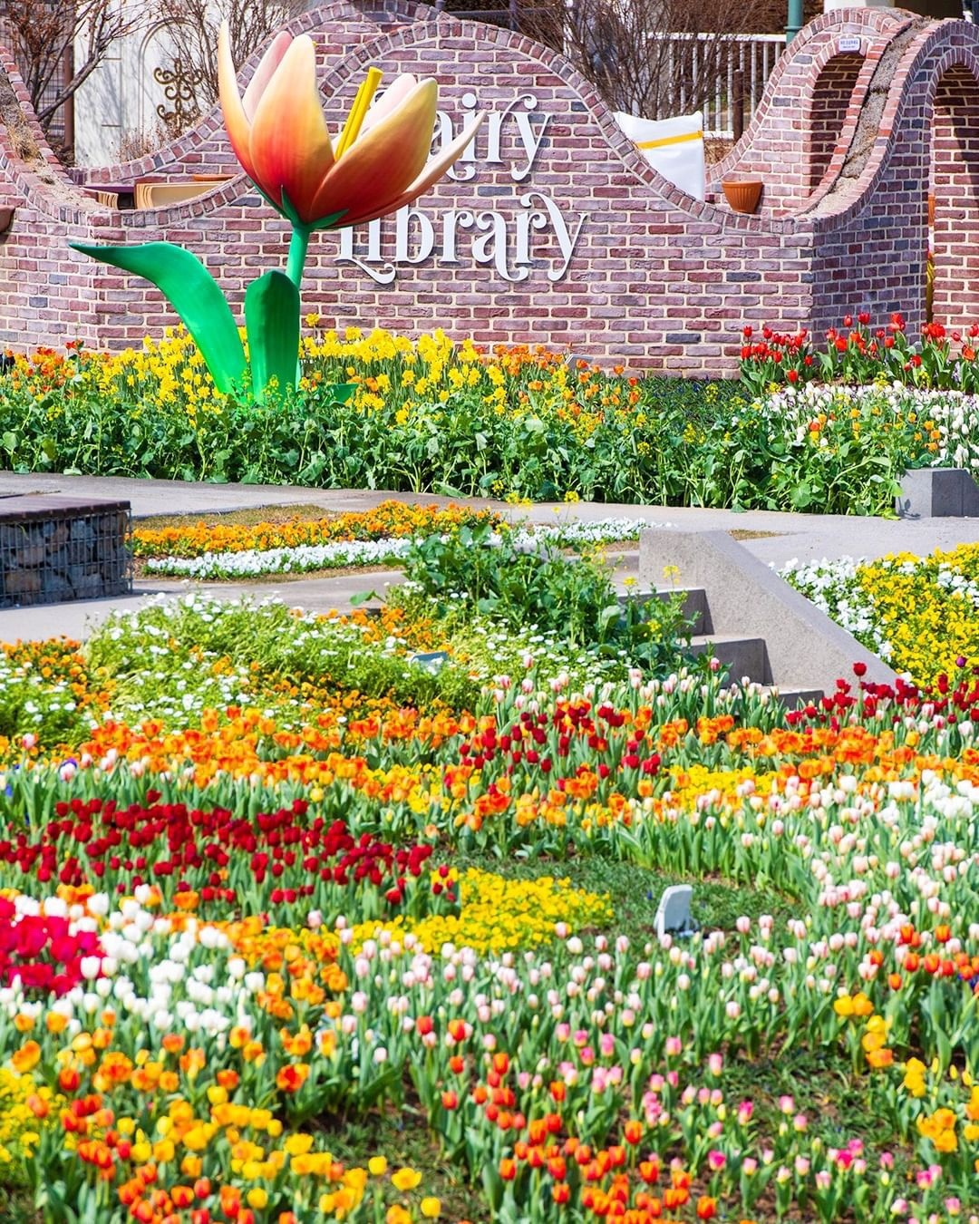 튤립축제가 한창인 에버랜드🌷🎡​ 이미지
