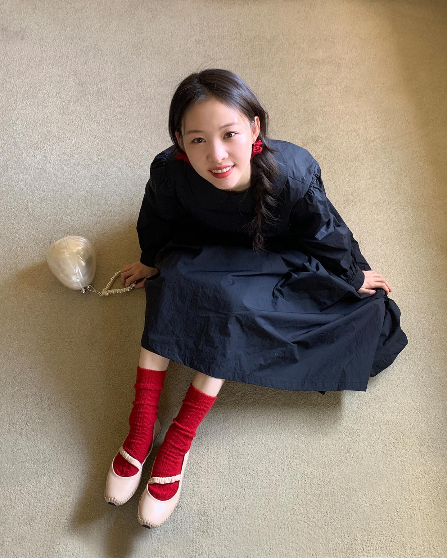 올봄 러블리템🩰🌸발레리나 슈즈
쿠에른으로 여리여리한 소녀 감성룩💕👗@참고해 #광고 이미지