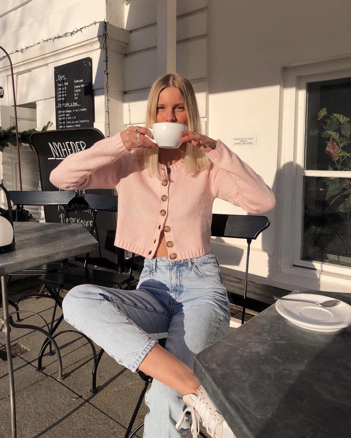 파스텔 니트가 끌리는 봄🌸💓 이미지