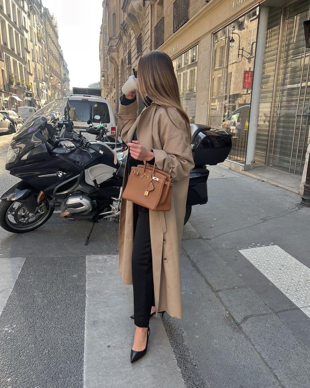 슬슬 구두 꺼내야지😽 슬링백👠 이미지