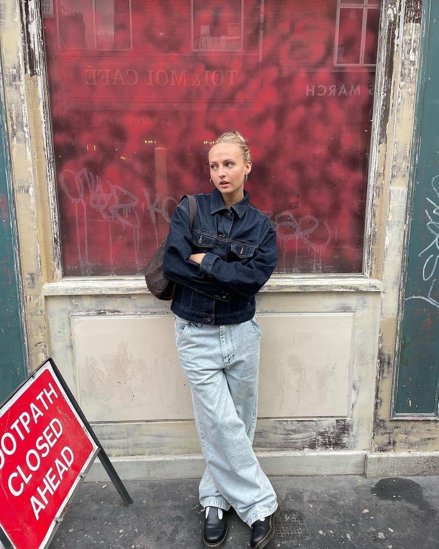 나들이룩으로 청자켓 어때🌼💙 이미지