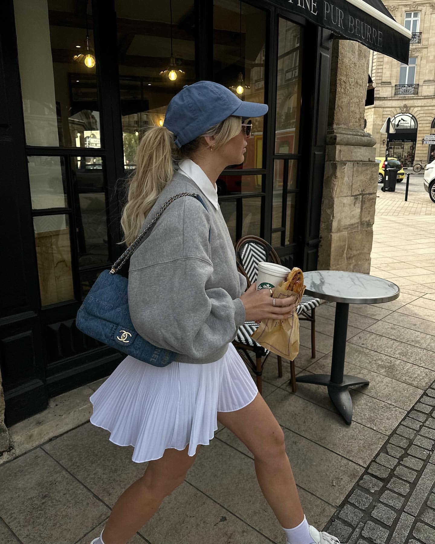 분위기🤍 화이트 스커트룩👍🏻 이미지