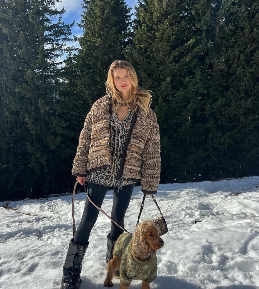 겨울 분위기 물씬 @니트집업🤐🌨️ 이미지5