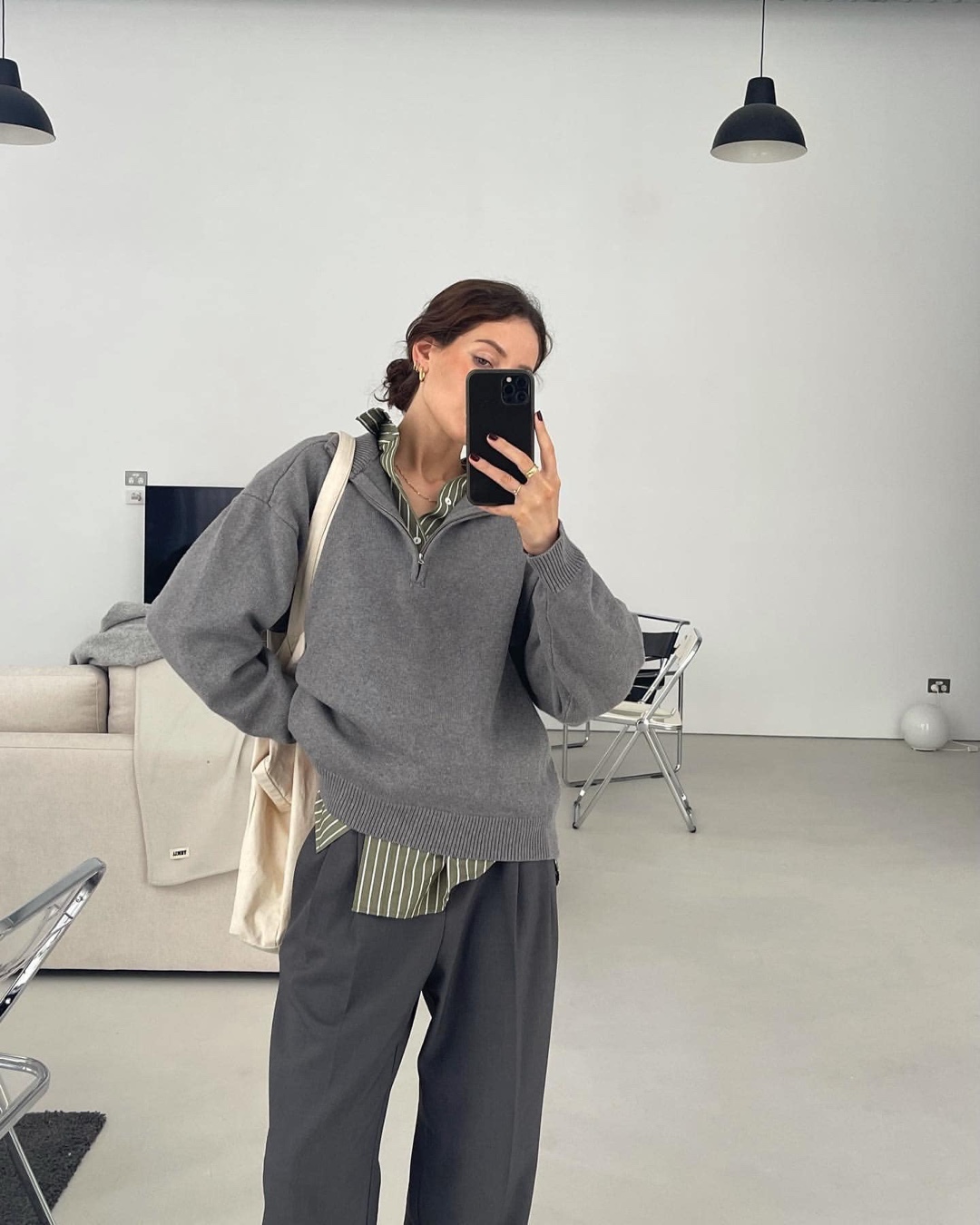 니트로 미니멀룩 완성➰🖤 이미지