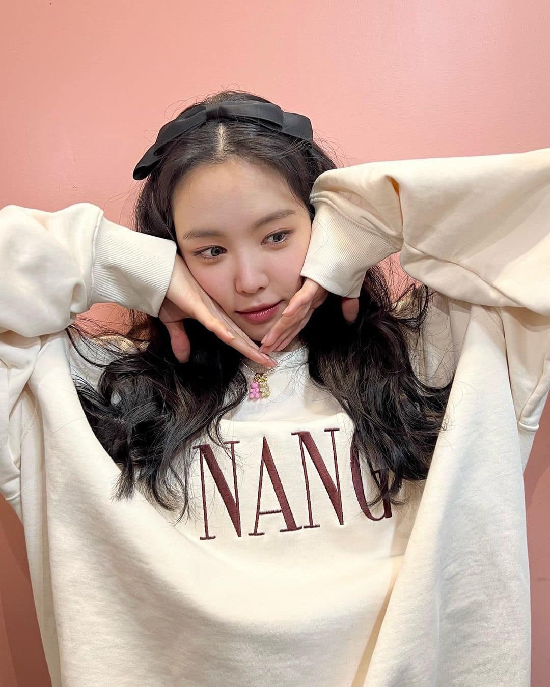 우아한 리본 포인트@참고해🎀🖤 이미지