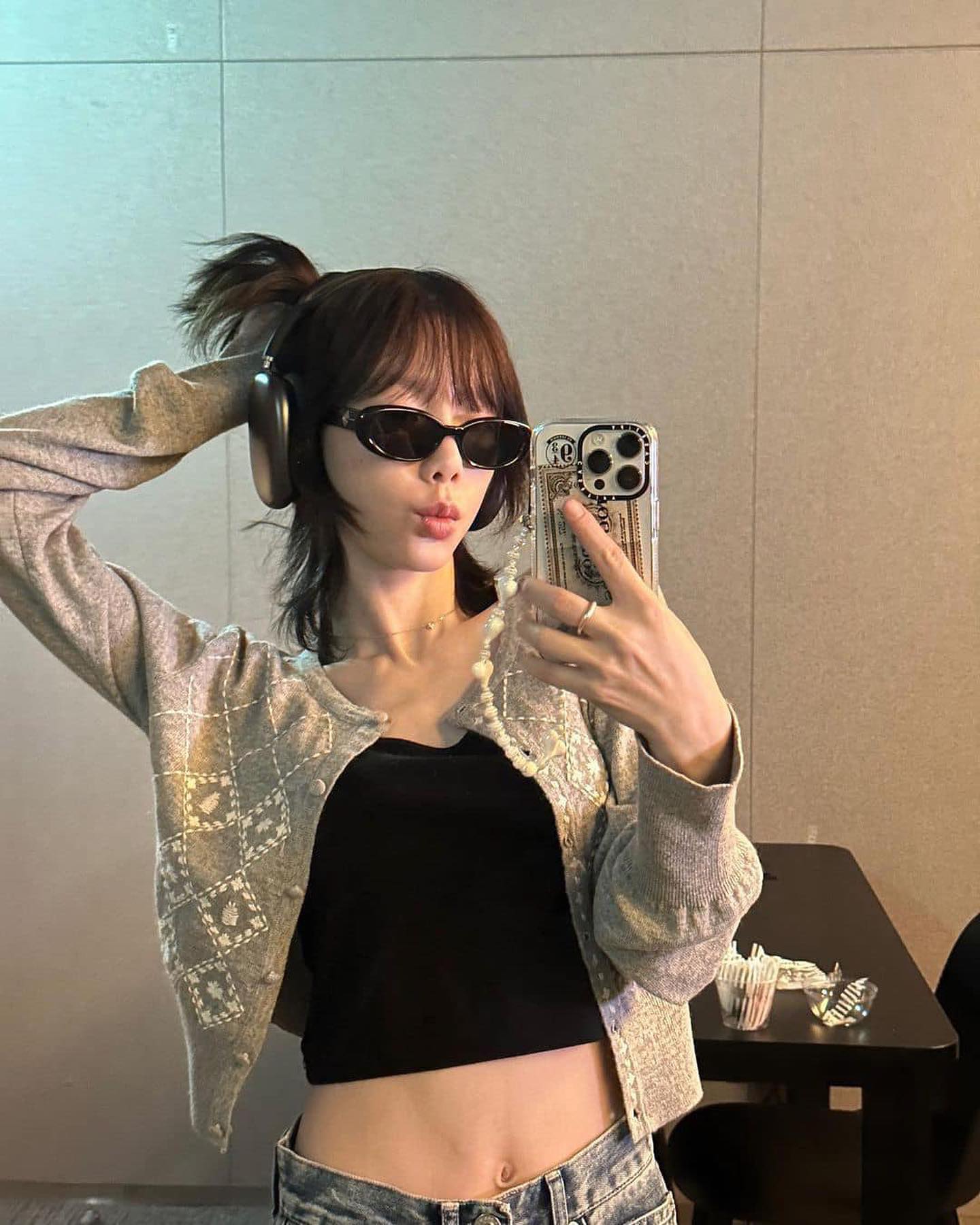 귀엽게 가디건 입어줘@요렇게🖤 이미지