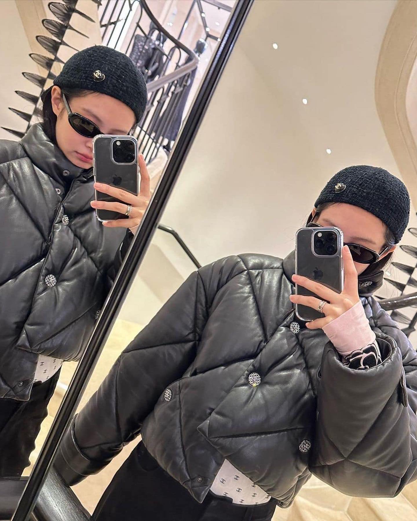 블랙패딩 전문가는 제니에요🖤🖤 이미지8