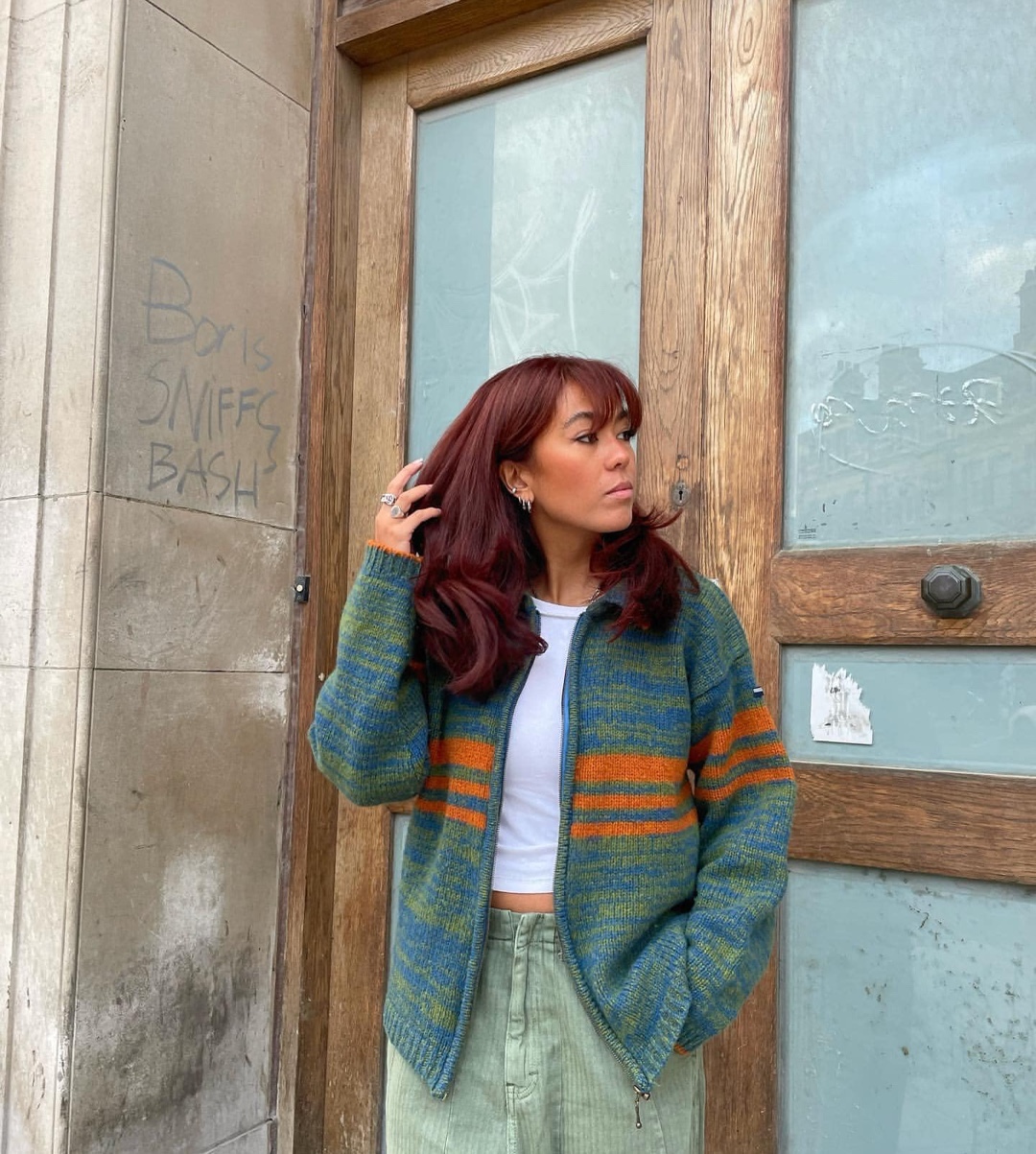 겨울 분위기 물씬 @니트집업🤐🌨️ 이미지7