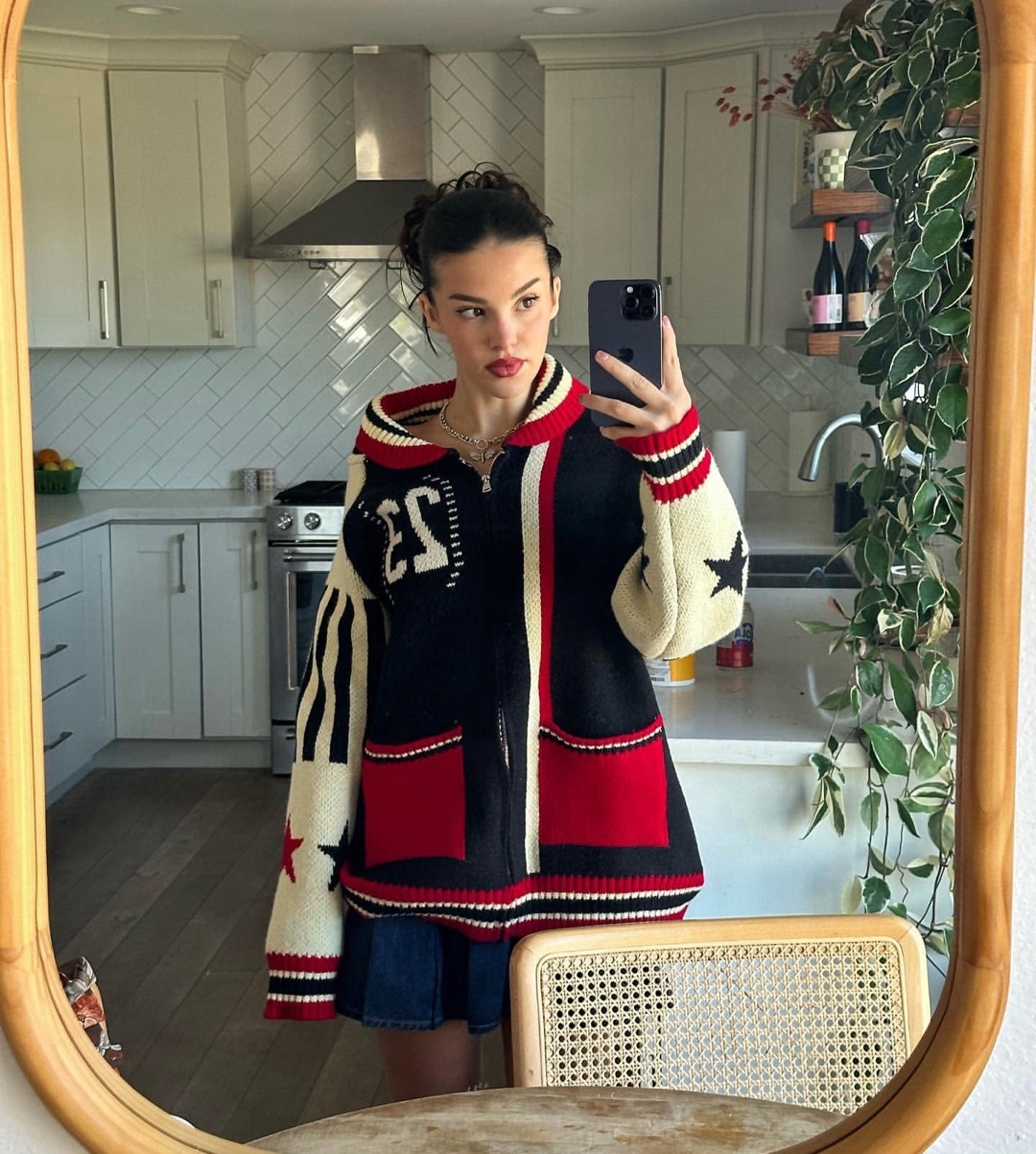 겨울 분위기 물씬 @니트집업🤐🌨️ 이미지4