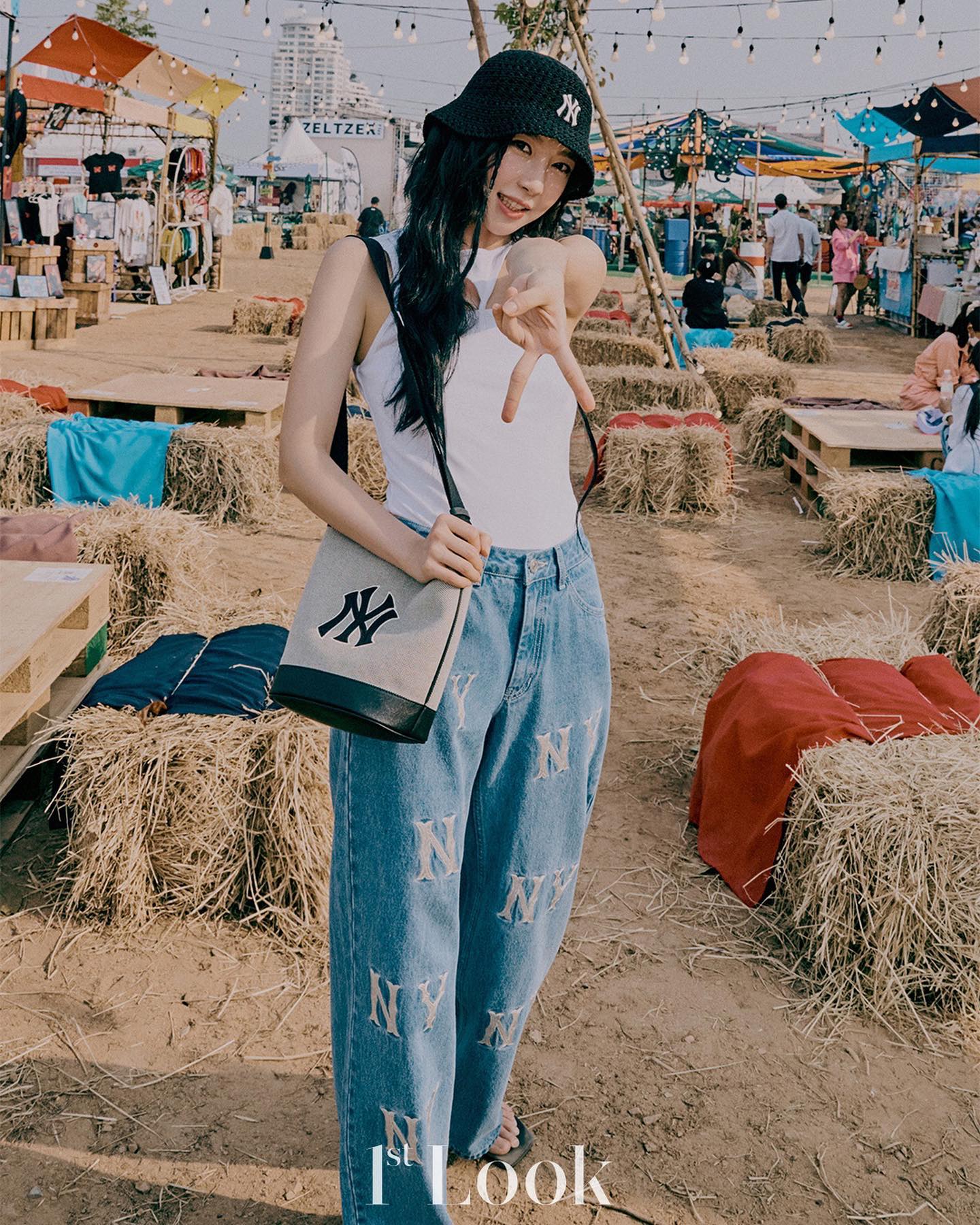 대세 MZ 주현영✌🏻🖤MLB 화보 이미지2